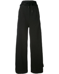 Off-White Drawstring Palazzo Trousers