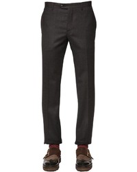 Etro 18cm Tailored Stretch Wool Jersey Pants