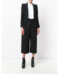 Alexander McQueen High Waisted Cropped Trousers
