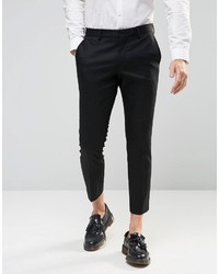Selected Homme Cropped Skinny Fit Pants With Stretch