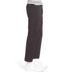 Obey Late Night Ii Slim Fit Cropped Pants