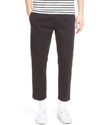 Obey Late Night Ii Slim Fit Cropped Pants