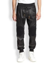 Giuseppe Zanotti Leather Pants