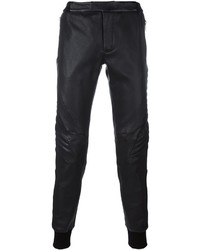 Les Hommes Cuffed Tapered Trousers