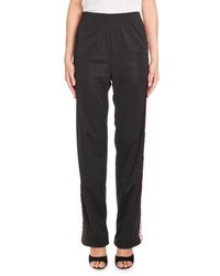 Givenchy Logo Tape Pull On Pants Black