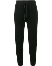 Lot 78 Lot78 Black Drawstring Track Pants