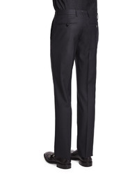 Etro Mini Jacquard Evening Trousers Black