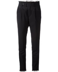 MSGM Raw Edge Tapered Trousers