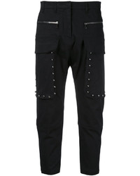 No.21 No21 Cargo Pocket Cropped Trousers