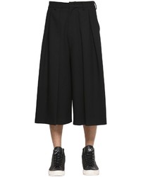 McQ Pleated Cool Wool Cropped Pants