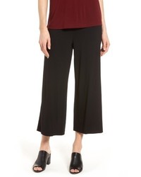 Eileen Fisher Side Slit Crop Jersey Pants