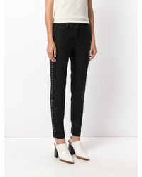 P.A.R.O.S.H. Slim Fit Stud Trousers