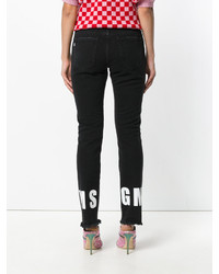 MSGM Slim Fit Trousers