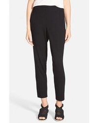 Eileen Fisher Slouchy Slim Jersey Ankle Pants