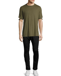 Helmut Lang Stretch Cotton Utility Trousers