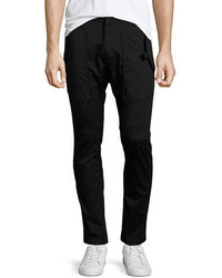 Helmut Lang Stretch Cotton Utility Trousers
