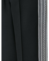 Derek Lam Tuxedo Trouser With Lace Trim