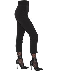 Ungaro High Waisted Stretch Crepe Pants