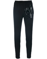Love Moschino Vinyl Application Trousers