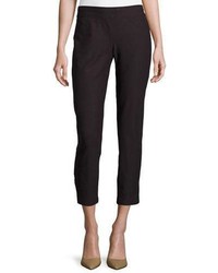 Eileen Fisher Washable Stretch Crepe Ankle Pants Clove