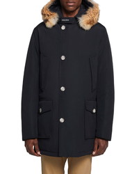 Woolrich Arctic Water Repellent Parka With Genuine Coyote
