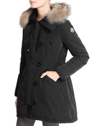 Moncler Aredhel Hooded Down Parka With Removable Genuine Fox Fur Trim