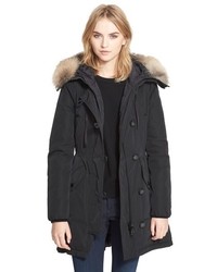 Moncler Arriette Down Insulated Parka With Genuine Fox Fur Ruff