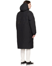 Lacoste Black Bonded Coat