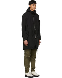 Stone Island Shadow Project Black Hollowcore Poly Light Parka