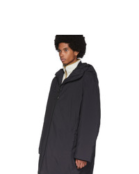 Y-3 Black Insulated Hooded Parka