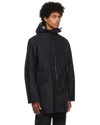 Master-piece Co Black Packers Over Coat