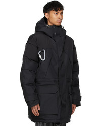 Heliot Emil Black Padded Expedition Parka