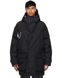 Heliot Emil Black Padded Expedition Parka