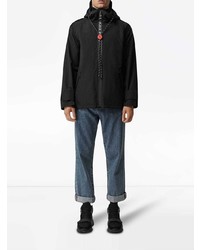 Burberry Bungee Cord Detail Hooded Parka