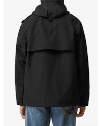 Burberry Bungee Cord Detail Hooded Parka