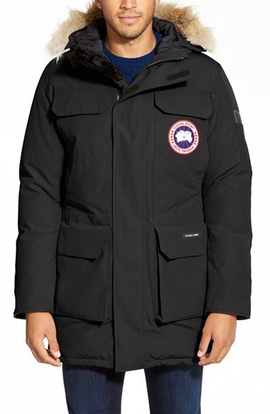 Canada Goose Citadel Slim Fit Parka With Genuine Coyote Fur, $995