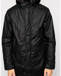 Selected Coated Parka With Hood