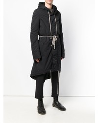 Rick Owens DRKSHDW Contrast Drawstring Hooded Parka