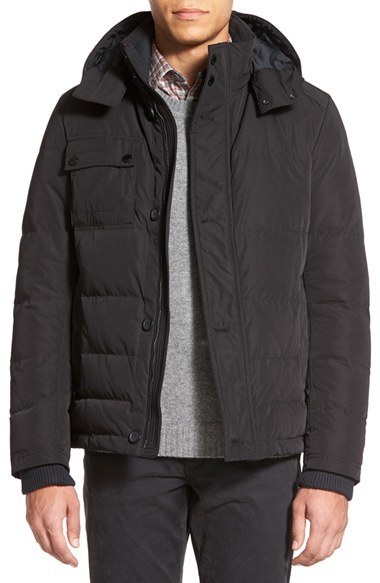 BOSS Delven Quilted Down Parka, $745 | Nordstrom | Lookastic