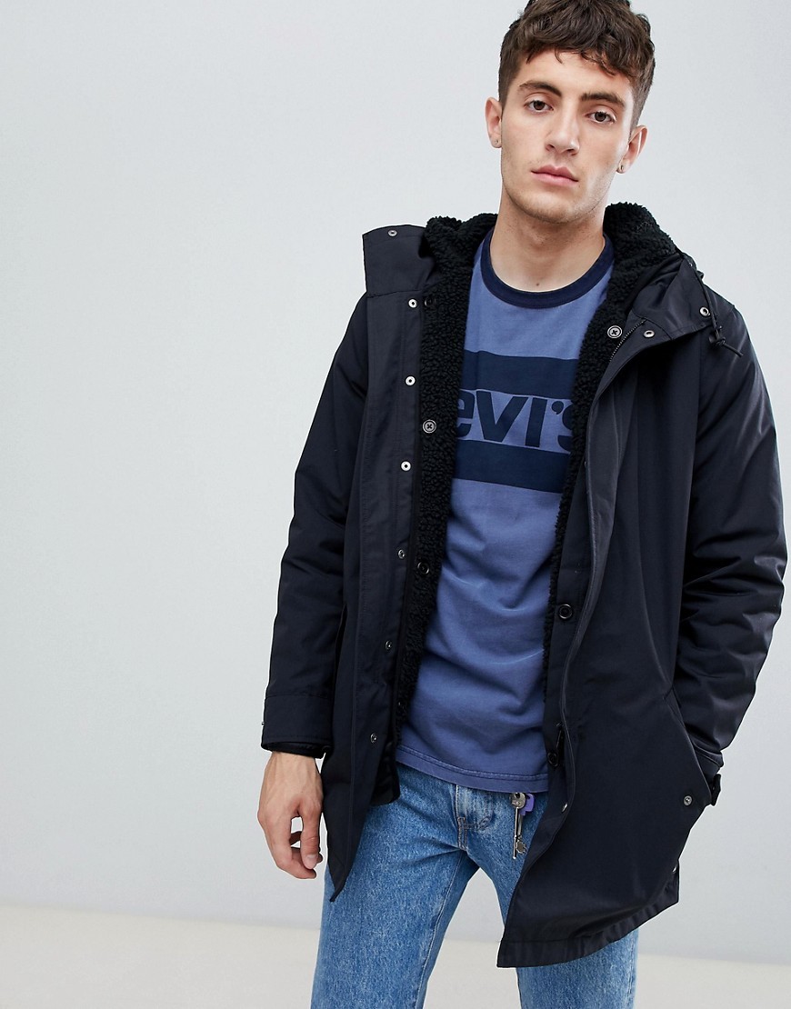 Levi's Down 3 In 1 Borg Lined Parka, $146 | Asos | Lookastic
