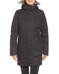 The North Face Far Northern Waterproof Down Parka With Faux Fur Trim