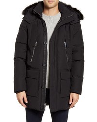 KARL LAGERFELD PARIS Faux Down Feather Quilted Parka