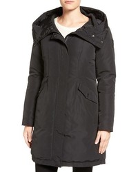 Vince Camuto Faux Fur Trim Hooded Down Feather Parka