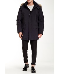 Tumi Faux Fur Trimmed Hooded Parka