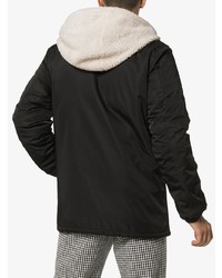 Kenzo Faux Shearling Hooded Jacket