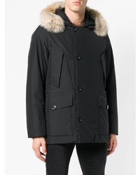 Woolrich Fur Hooded Coat