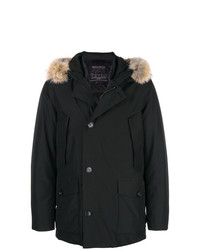 Woolrich Fur Hooded Coat