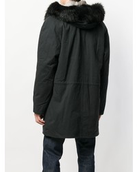 Yves Salomon Homme Fur Hooded Parka Coat