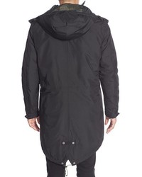 G Star G Star Raw Sub Water Resistant Fishtail Parka With Removable Hood