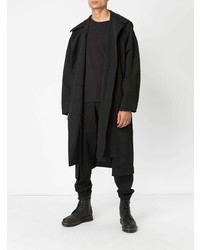 Yohji Yamamoto Hooded High Low Coat
